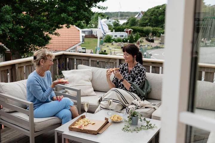 Ferienhaus für 2 Personen, mit Terrasse und Sauna