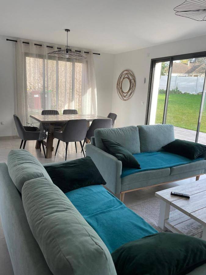 Location de vacances pour 6 personnes, avec jardin à Chalifert - 4