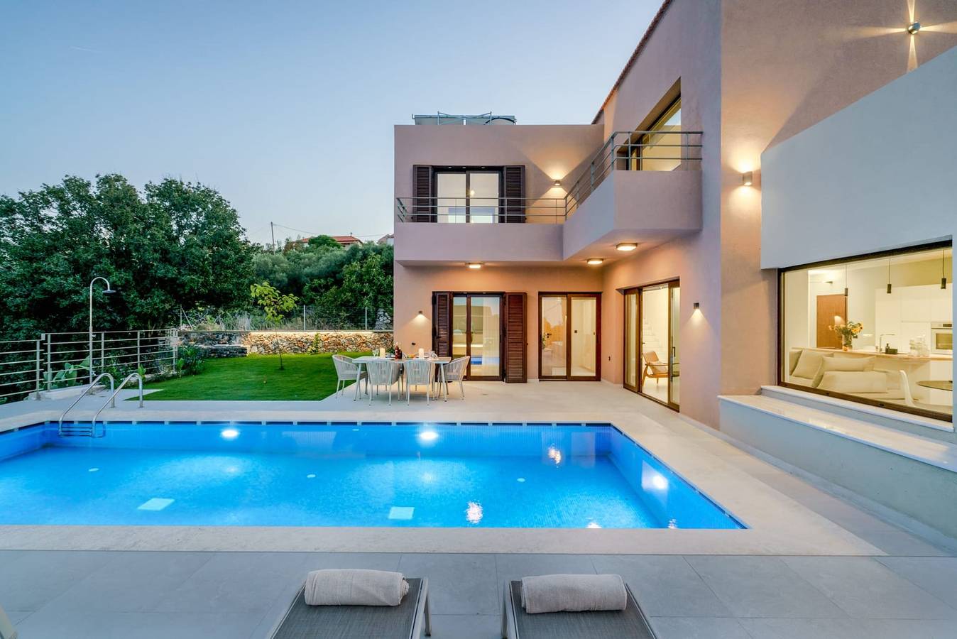 Villa Alya | Luxury, seaview Heated* private pool! in Kefalas, Vamos