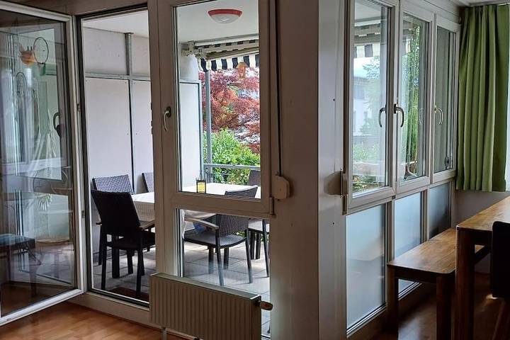 Ferienwohnung für 4 Personen, mit Balkon und Ausblick in Bregenz