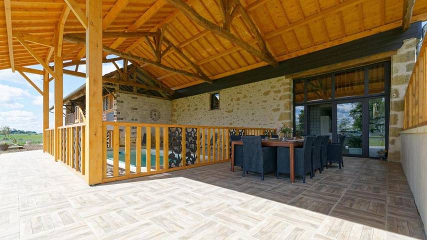 Location de vacances pour 9 personnes, avec jardin et piscine, animaux acceptés à Peyrusse-Grande - 3