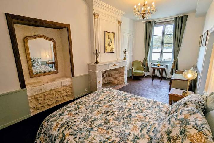 Chambre d’hôte pour 4 personnes à Bourdeilles