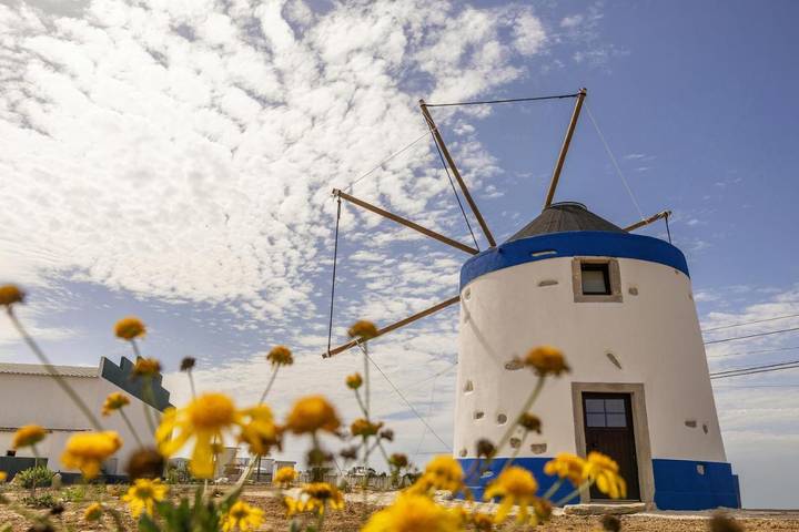 Casa de férias para 2 pessoas, com Terraço e Jardim em Reguengo Grande