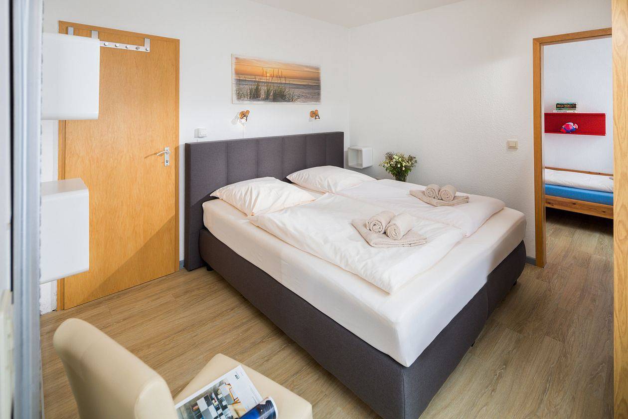 Apartamento entero, Komfortable 3-Raum-Ferienwohnung nur wenige Gehminuten zum Weststrand entfernt in Norderney