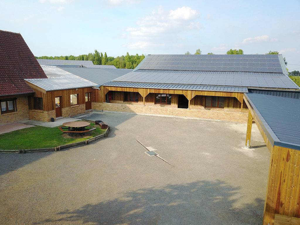 Ferme solaire de la Papote in Morbecque, Région de Dunkerque