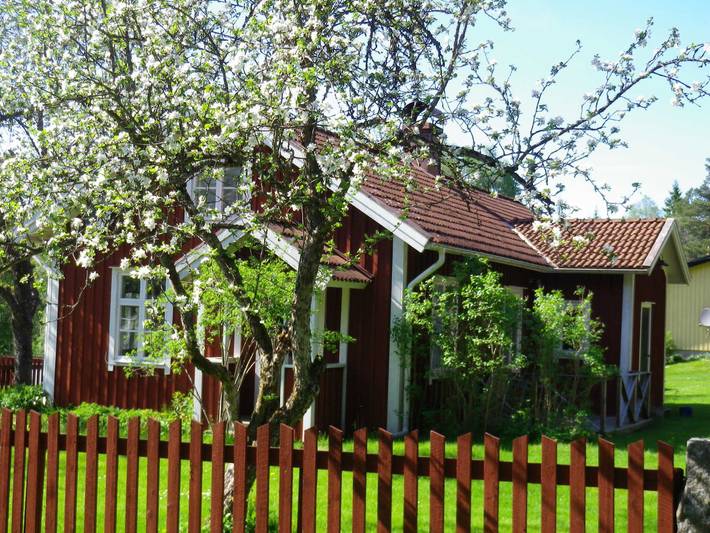 Ferienhaus für 5 Personen, mit Whirlpool und Terrasse sowie Garten und Sauna in Tranemo
