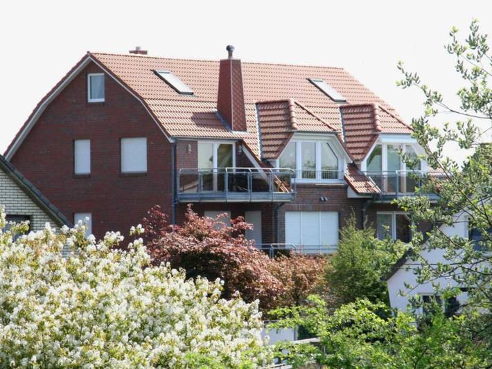 Ferienwohnung für 6 Personen, mit Balkon und Terrasse in 