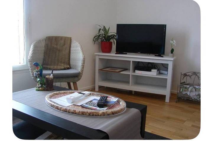 Appartement de vacances pour 4 personnes, avec jardin à Chessy
