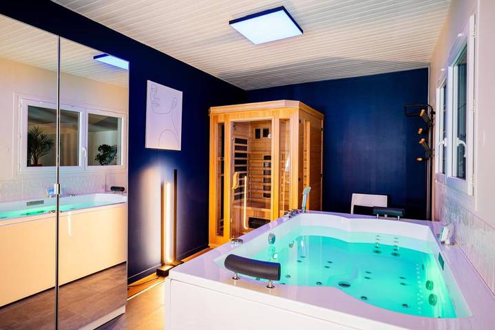 Gîte pour 2 personnes, avec Jacuzzi et Sauna à Achicourt