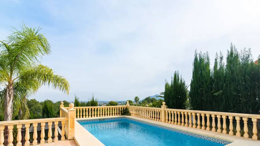 Casa de vacaciones para 7 personas, con jardín y piscina en Pedreguer