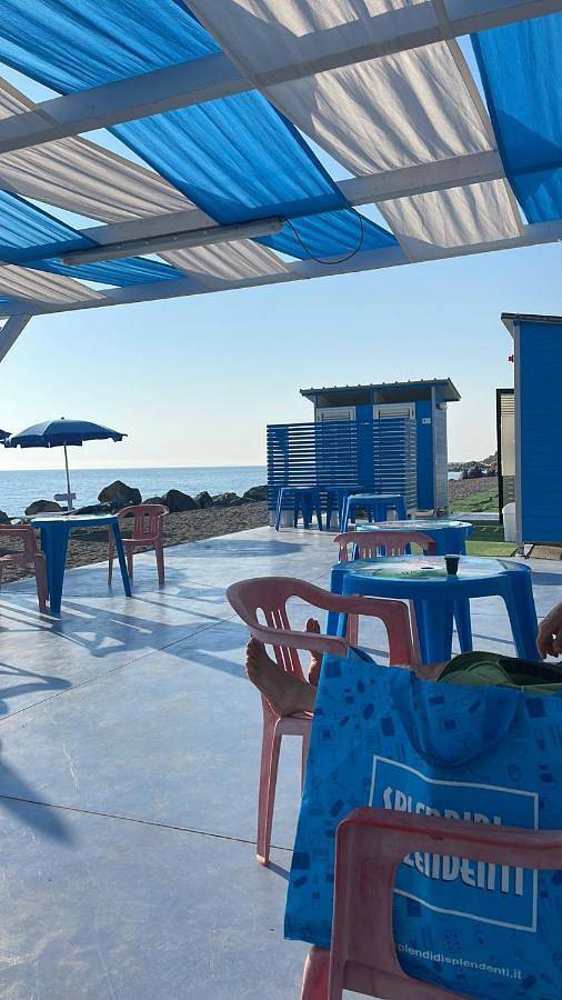 Lido Tirreno beach in Amantea, Province de Cosenza