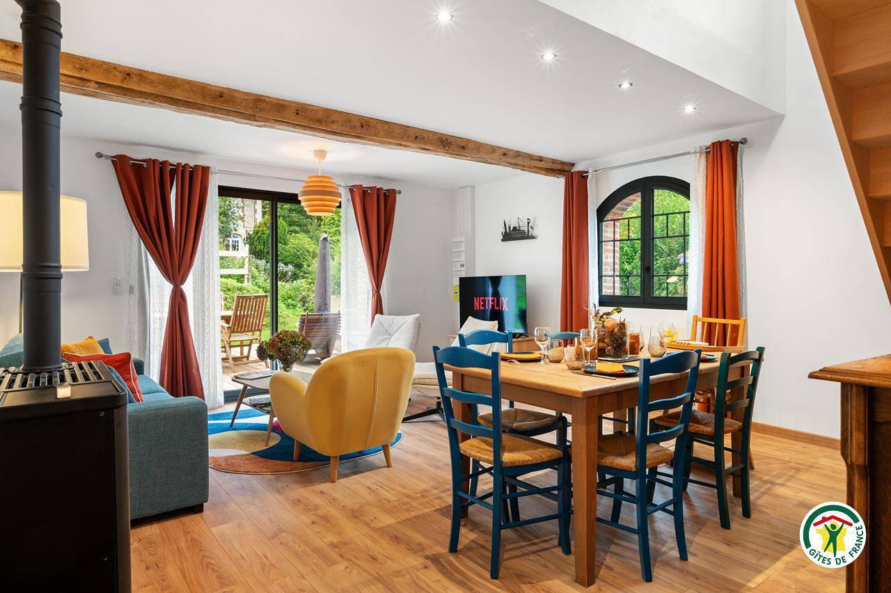 Gîtes de France® - Le Nid d'Hirondelles in Sainte-Thérèse-des-Ponts-de-Seine, Région du Havre