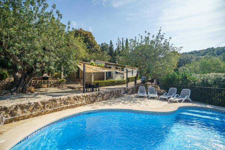 Can Miquel: Charme und Pool nahe Altstadt von Pollença in Pollença Stadt, Pollença