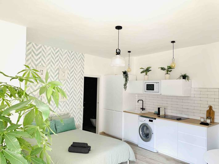 Studio für 2 Personen, mit Balkon und Terrasse in Torremolinos