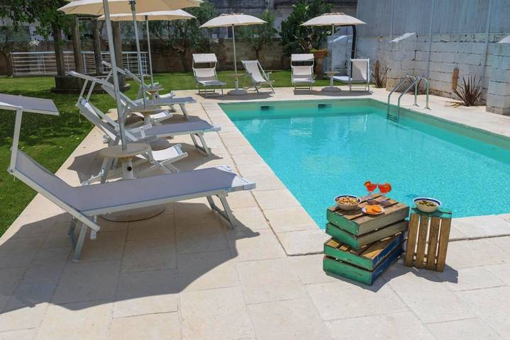 Bed and Breakfast für 4 Personen, mit Garten und Pool