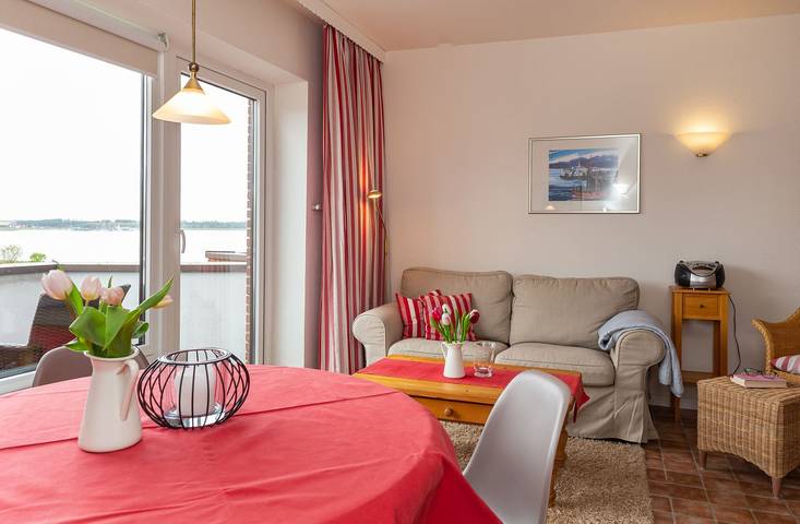 Ferienwohnung für 2 Personen, mit Ausblick und Terrasse, mit Haustier in Wittdün - 4