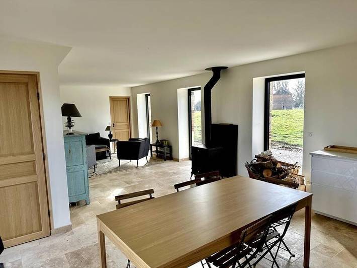 Location de vacances pour 6 personnes, avec vue ainsi que jardin et terrasse à Saint-Pierre-du-Val - 4