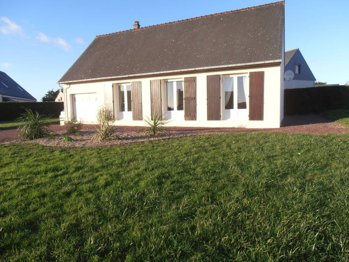 Maison de vacances pour 4 personnes, avec terrasse, animaux acceptés à Portbail