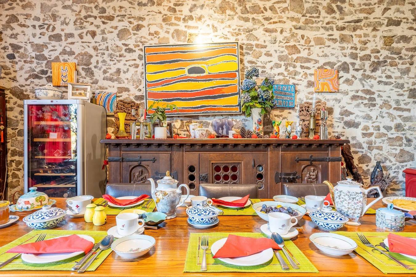 Chambre d’hôtes « Les Philous Gourmands - Caraïbes » avec jardin partagé et Wi-Fi in Sèvremont, Fontenay-le-Comte