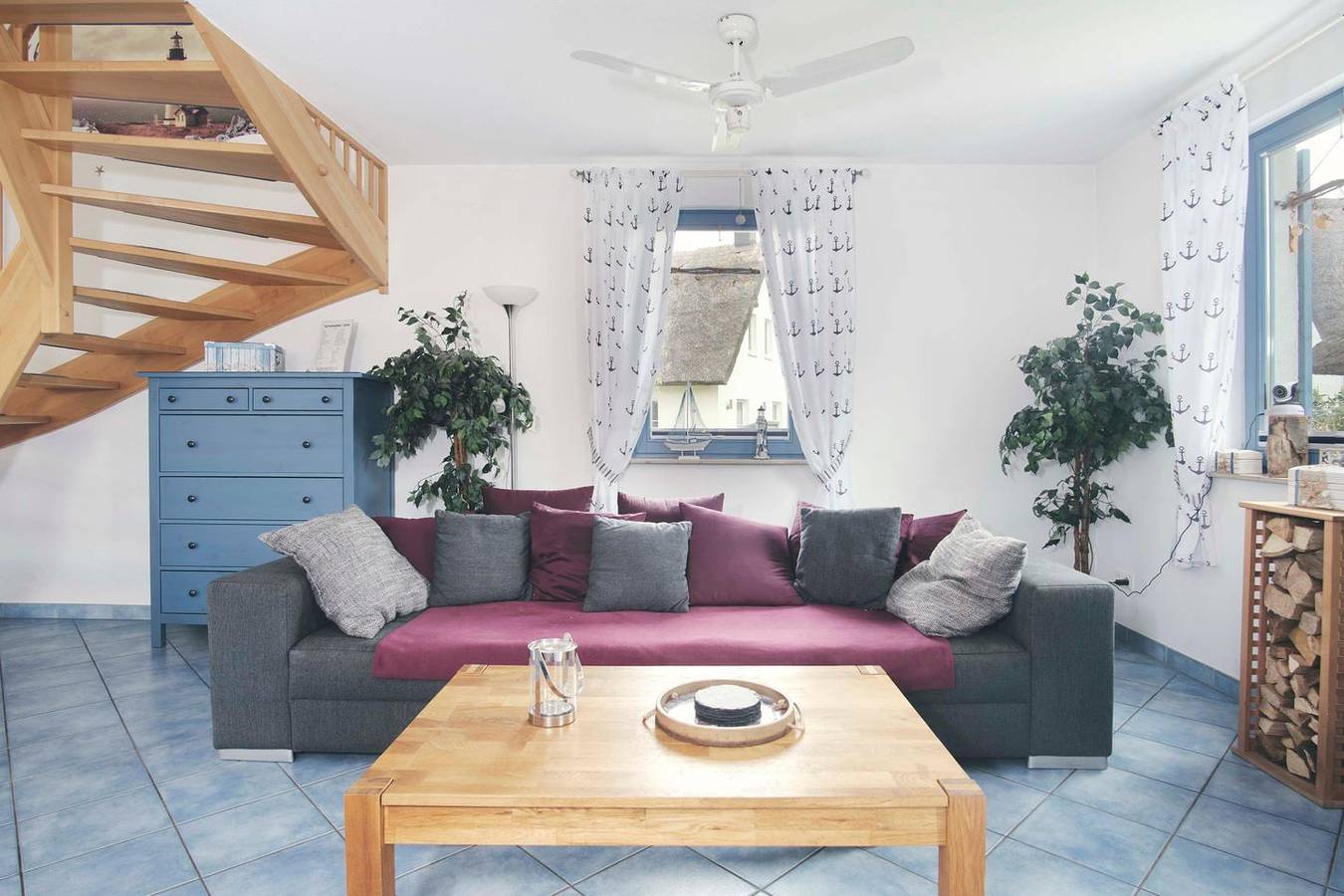 Ferienhaus für 4 Erwachsene, 1 Kind und 2 Hunde. in Glowe, Rügen