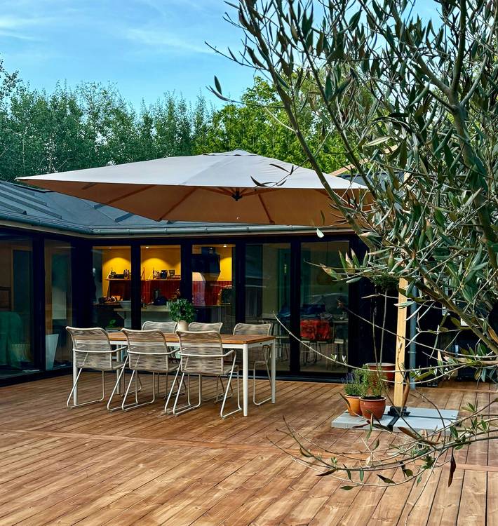 Ferienhaus für 8 Personen, mit Terrasse und Sauna - 1