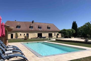 Chambre d’hôte pour 2 personnes, avec piscine et jardin à Lalinde