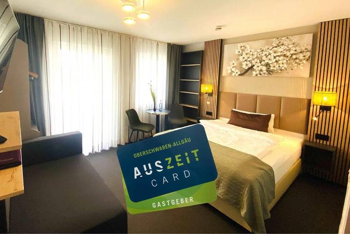 Hotel für 2 Personen, mit Balkon und Terrasse sowie Garten