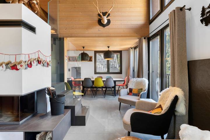 Chalet « Alpine Escape » : vue montagne, balcon et Wi-Fi in Oz, Parc national des Écrins