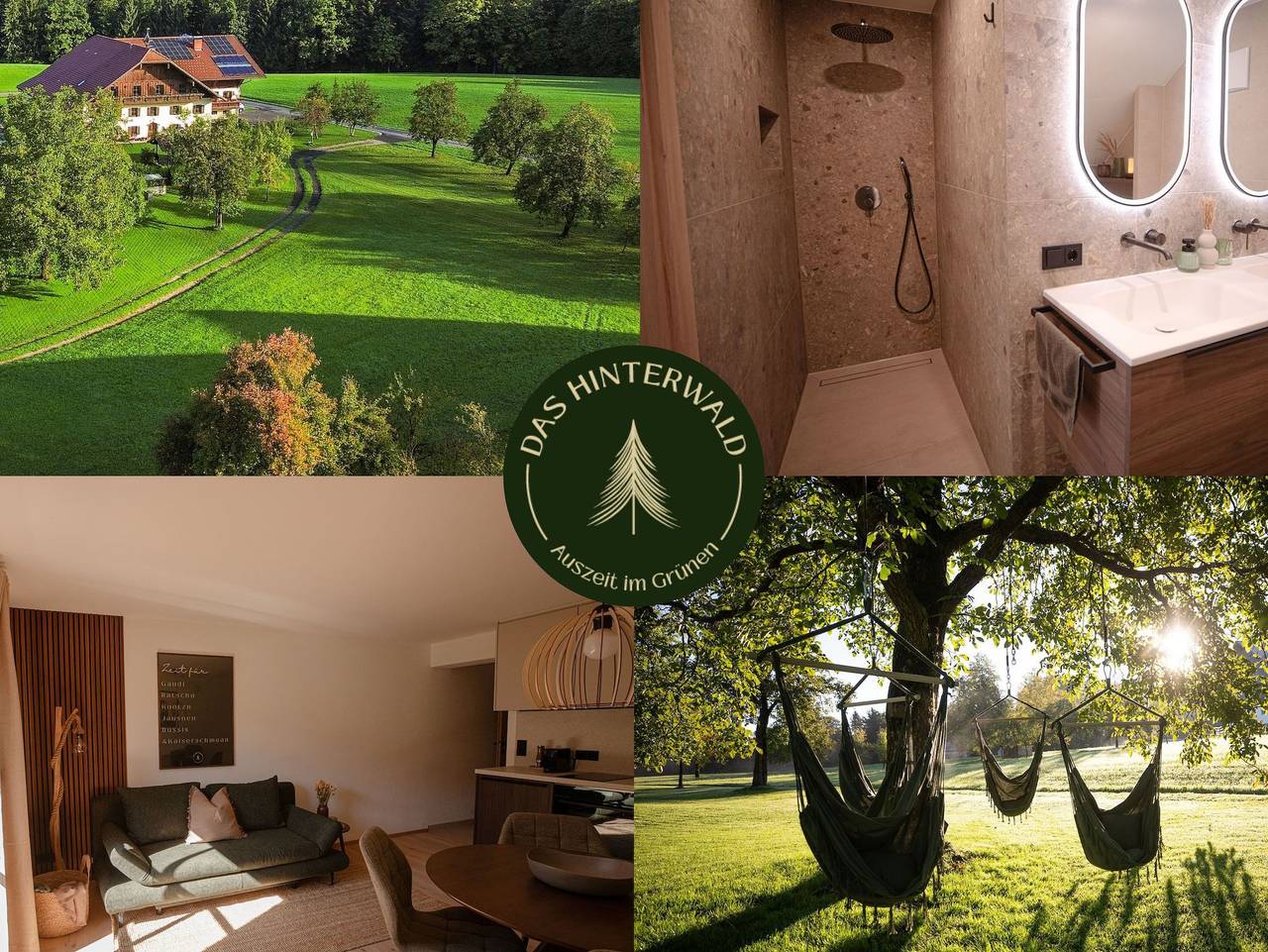 Ganze Ferienwohnung, Das Hinterwald - Ferienwohnung Heidi in Innerschwand am Mondsee, Mondsee & Irrsee