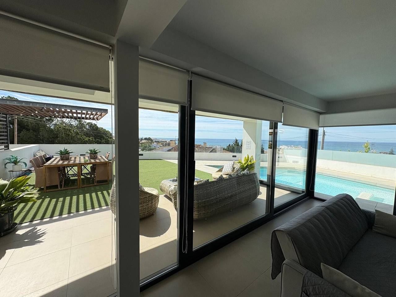Villa « Carmen » avec vue sur la mer, Wi-Fi et climatisation in La Cala del Moral, Rincón de la Victoria