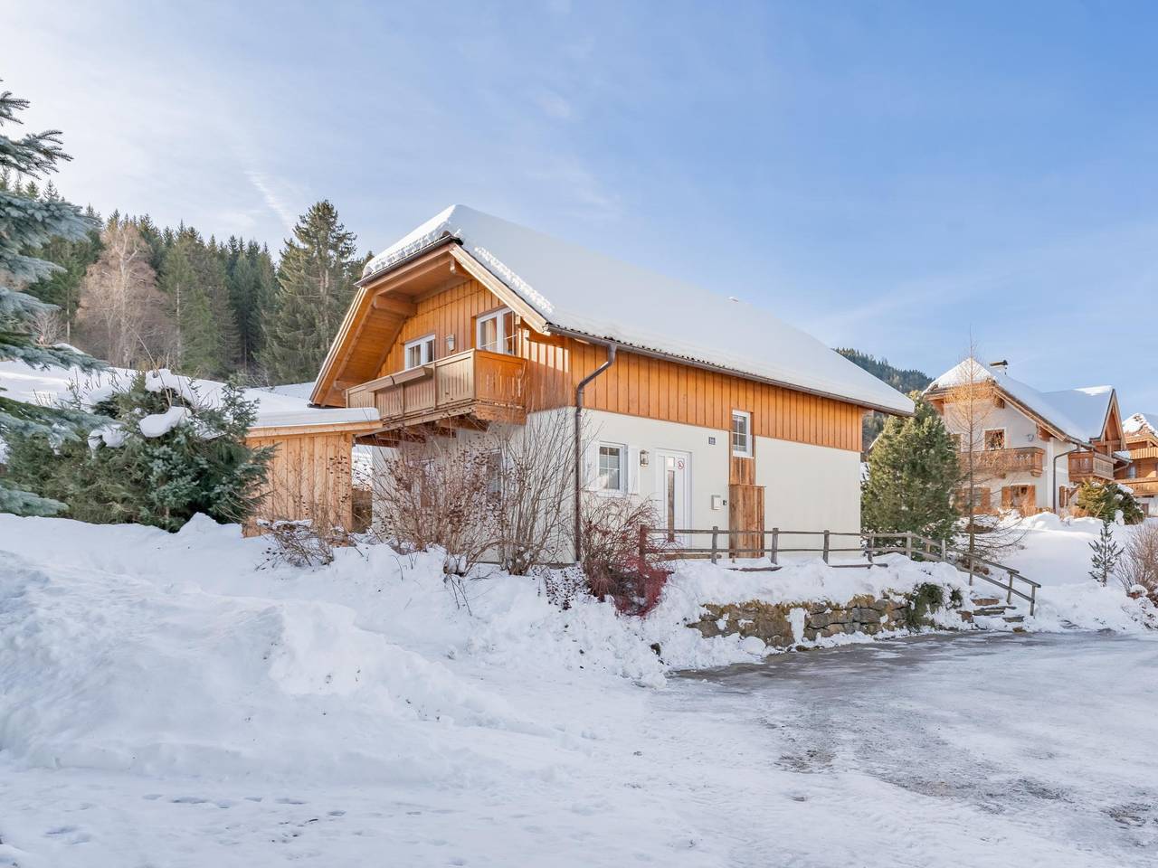 Luxuriöses Chalet mit Infrarotsauna und Garten in Sankt Margarethen im Lungau, Lungau