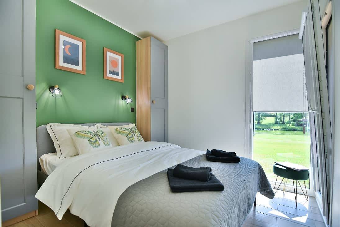 Chalet für 4 Personen mit Garten in Westpommern