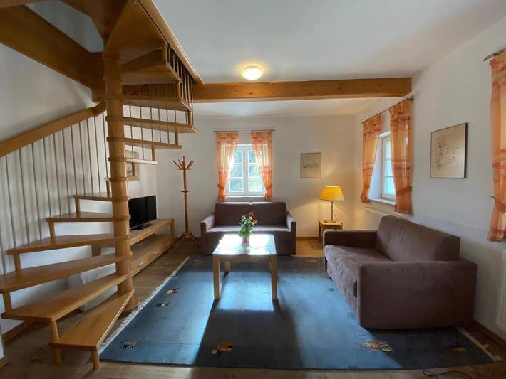 Ferienwohnung für 2 Personen, mit Terrasse und Garten sowie Sauna und Ausblick in Heiligenstadt - 3