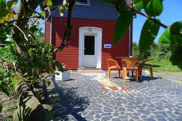 Gîte pour 6 personnes, avec jardin et balcon, animaux acceptés à Touques