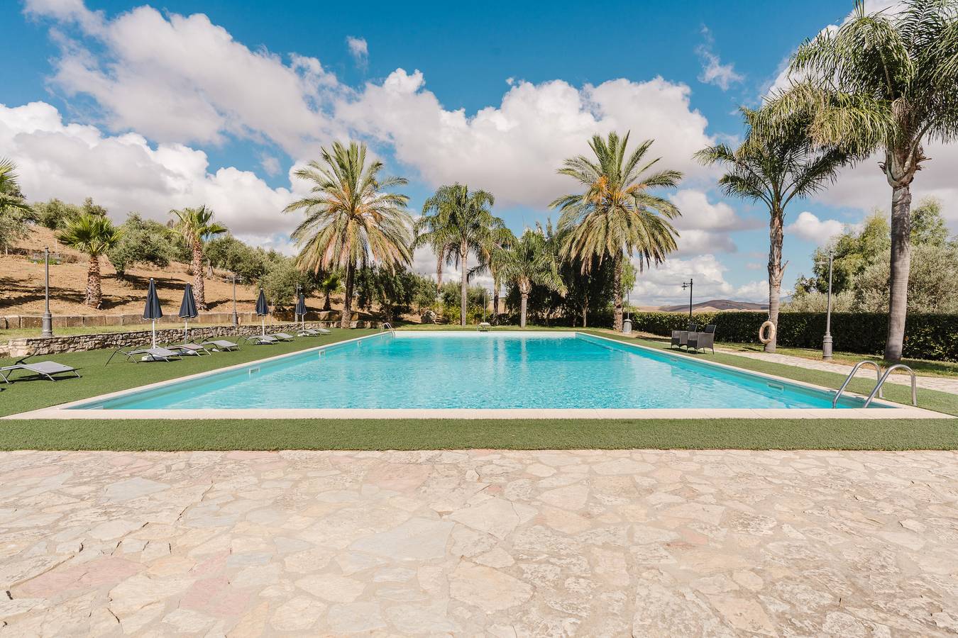 Agriturismo Ponte Calatrasi Zimmer 'Relax 11' mit Gemeinschaftspool, Wlan und Klimaanlage in Monreale, Palermo Provinz