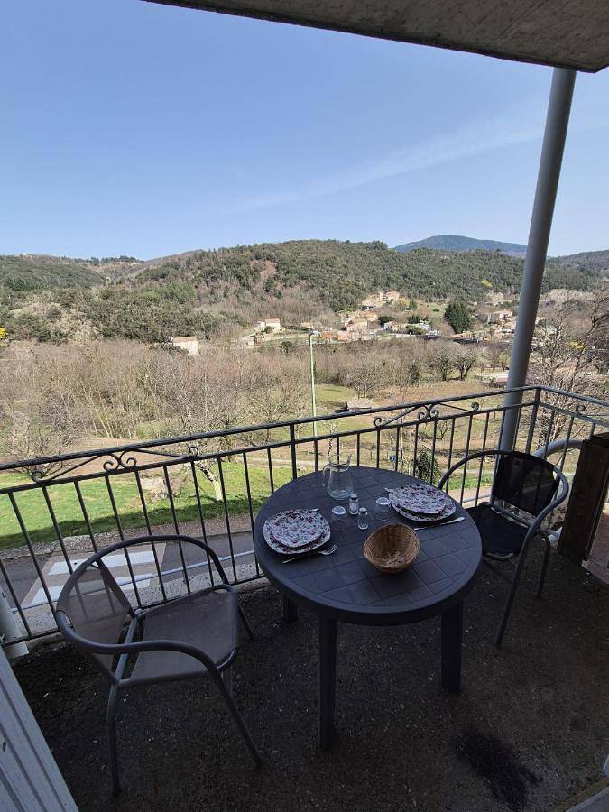 Gîte pour 4 personnes, avec vue et balcon, animaux acceptés dans Neyrac les Bains - 2