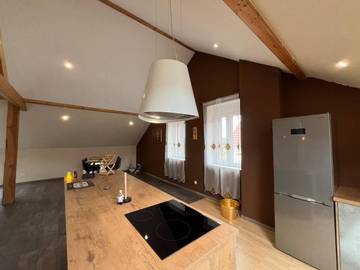 Gîte pour 8 personnes, avec vue et jardin, animaux acceptés dans Bining