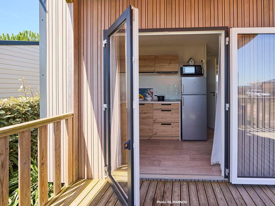 Camping Park Er Lann - Mobilheim 3 personen - Venus 2/3 Personen in Saint-Pierre-Quiberon, Côte des Mégalithes