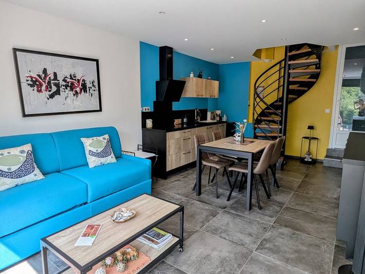 Gîte pour 3 personnes, avec Jardin dans la Meuse