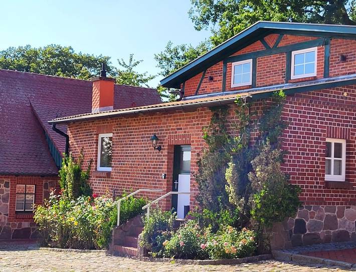 Ferienwohnung für 2 Personen, mit Terrasse und Garten in Penkow