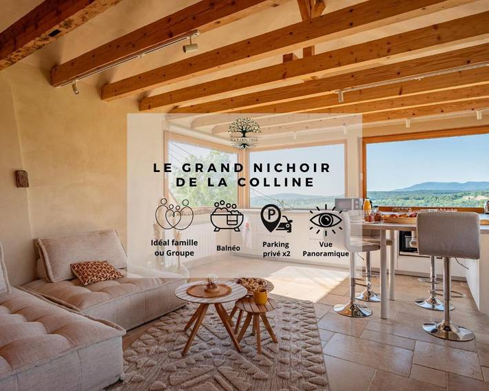 Location de vacances pour 5 personnes, avec jardin et vue à Mutzig