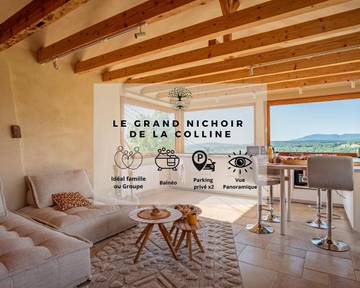 Gîte pour 5 personnes, avec jardin et vue à Mutzig