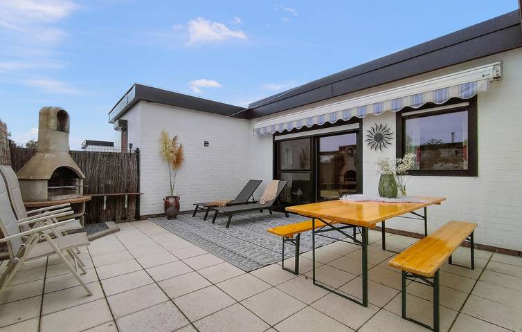 Ferienhaus für 6 Personen, mit Terrasse und Garten