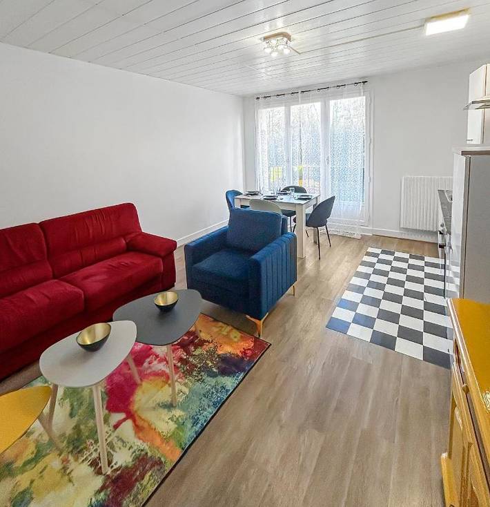 Apartamento de vacaciones para 4 personas, con balcón - 1