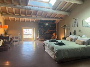 Maison d’hôte pour 2 personnes, avec piscine et jardin à Lapalud