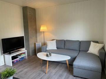 Ferienhaus für 8 Personen, mit Garten und Ausblick sowie Balkon auf den Lofoten