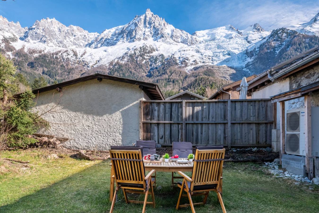 Pretty loft with view of Mont Blanc & glacier in Chamonix, Mont Blanc-massief
