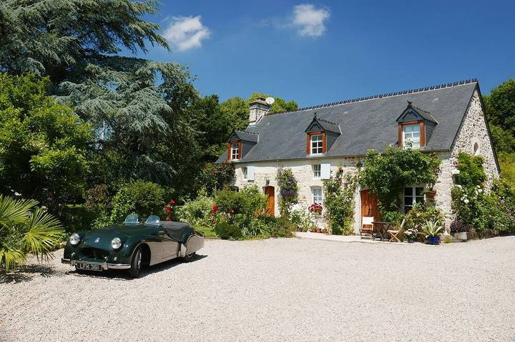 Gîte pour 2 personnes, avec balcon et jardin à Négreville