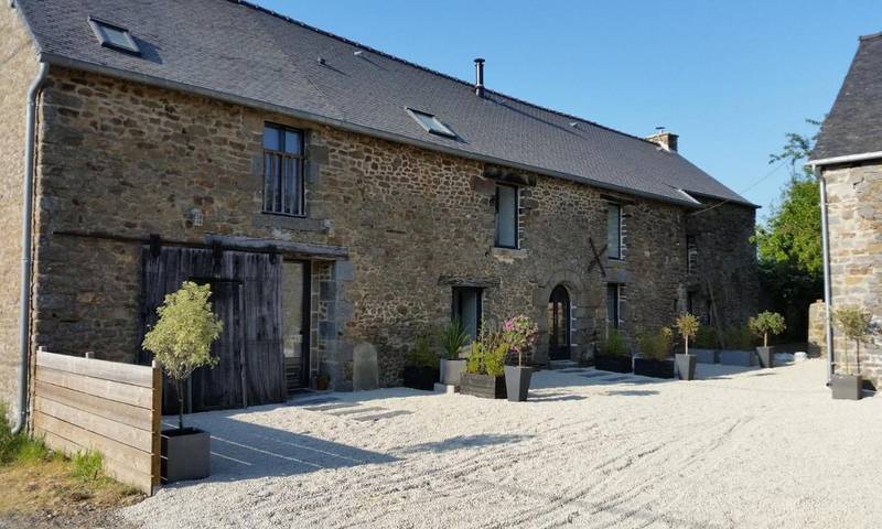 Maison de vacances pour 4 personnes, avec Terrasse ainsi que Jardin et Piscine