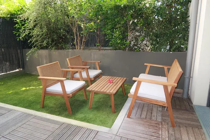 Apartamento de vacaciones para 5 personas, con jardín - 1
